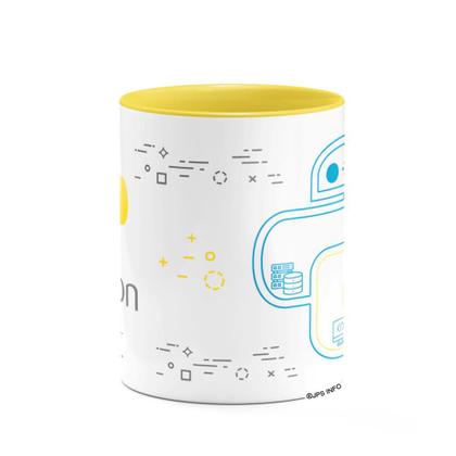 Imagem de Caneca Dev - Python New - B-yellow