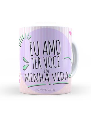 Imagem de Caneca Dia dos Namorados Rapunzel