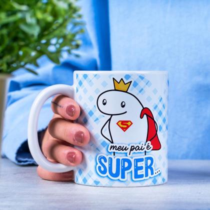 Imagem de Caneca Dia dos Pais Personalizada Vários Modelos Flork Engraçadas Divertida  Porcelana MEGA OFERTA!