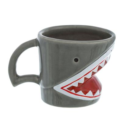 Imagem de Caneca Divertida 3D Tubarão 250 ML Cerâmica 