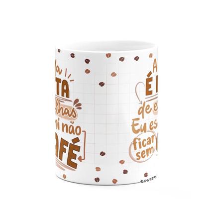 Imagem de Caneca Divertida - Café - A vida é feita de escolhas