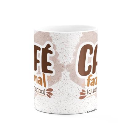 Imagem de Caneca Divertida - Café - Café faz mal quando acaba