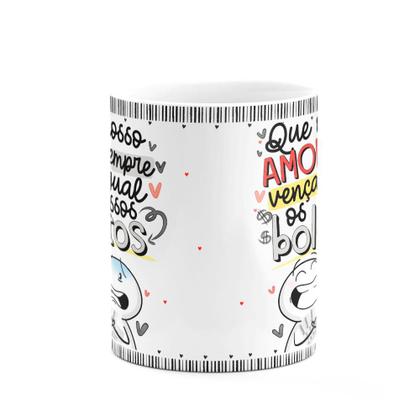 Imagem de Caneca Divertida Namorados - Que o nosso amor sempre vença