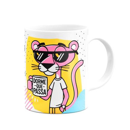 Imagem de Caneca Divertida - Troco gente chata por café! Dorme q passa