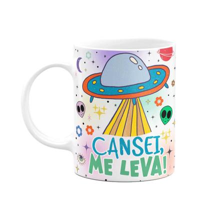 Imagem de Caneca Divertida Vibes - Cansei, me leva!