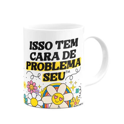 Imagem de Caneca Divertida Vibes - Isso tem cara de problema seu