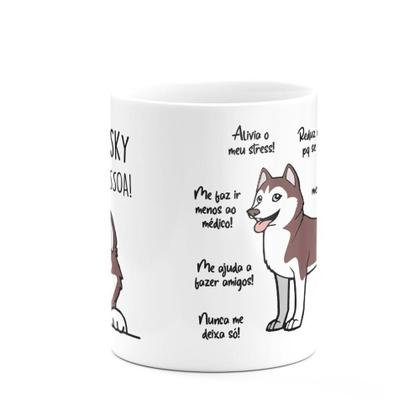 Imagem de Caneca Dog - Meu Husky siberiano, melhor pessoa! M2