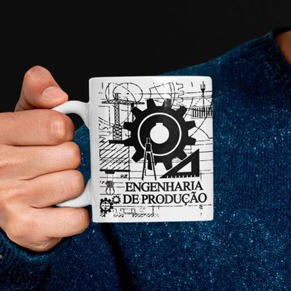 Imagem de Caneca Engenharia Engenheiro de Produção + Mouse Pad