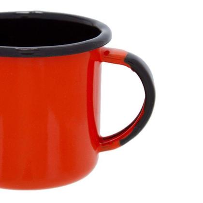 Imagem de Caneca Esmaltada Nº8 -  370ml  Ewel - Laranja