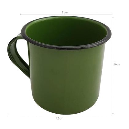 Imagem de Caneca Esmaltada Xícara de Café Chá 400ml Caneca Agata