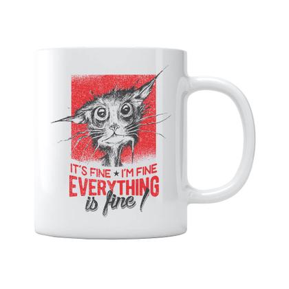 Imagem de Caneca Everything Is Fine Studio Geek