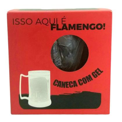 Imagem de Caneca Flamengo Gel Congelante 400ml Oficial