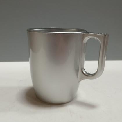 Imagem de Caneca Flashy Luminarc 9x8x8cm Vidro Temperado Prata 250ml Utensílio de Mesa para Servir e Jantar