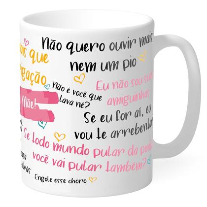 Imagem de Caneca Frases de Mãe Presente Dia das Mães