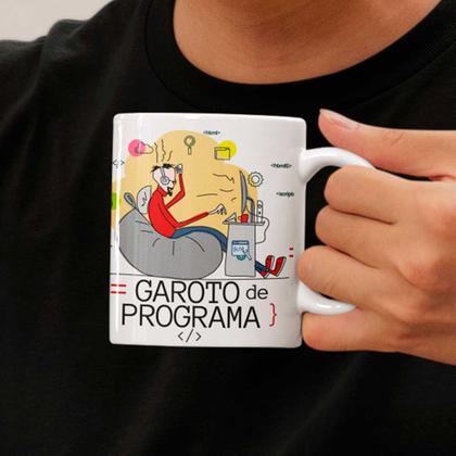 Imagem de Caneca Garoto De Programa Geek Programador