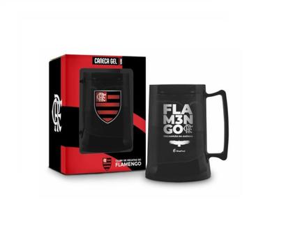 Imagem de Caneca Gel Flamengo Mengao Black Flamenguista Times Futebol Tri Campeao America