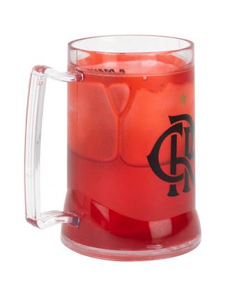 Imagem de Caneca Gel Isolante Térmico 400ml Flamengo A Maior Torcida