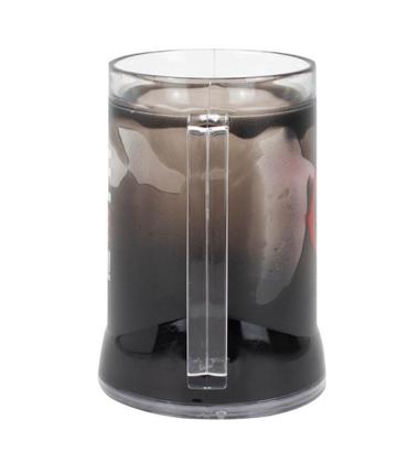 Imagem de Caneca Gel Isolante Térmico Preta 400ml Flamengo