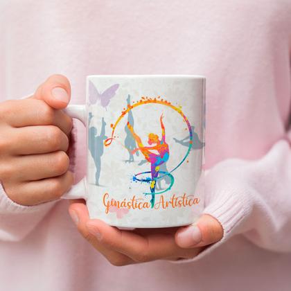 Imagem de Caneca Ginástica Artística com Saquinho