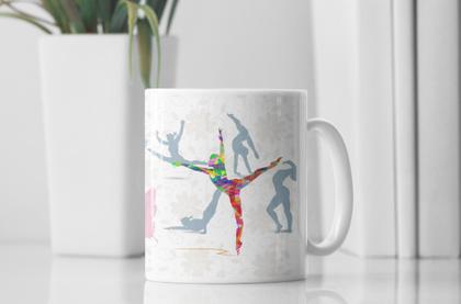 Imagem de Caneca Ginástica Artística com Saquinho