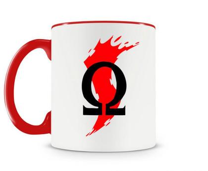 Imagem de Caneca God Of War Logo 2 Vermelha