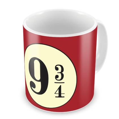 Imagem de Caneca Harry Potter Plataforma 9 34 Nerd Geek Magia