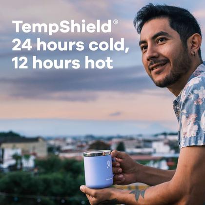 Imagem de Caneca Hydro Flask de aço inoxidável reutilizável 180mL preta