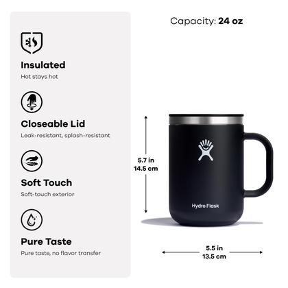 Imagem de Caneca Hydro Flask Surf 700ml Isolada em Aço Inoxidável