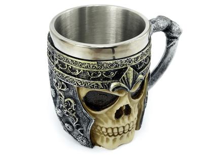 Caneca Inox Caveira Viking Choop Cerveja Festa - MXF16335 - Negócio de Gênio Imagem de Caneca Inox Caveira Viking Choop Cerveja Festa - MXF16335