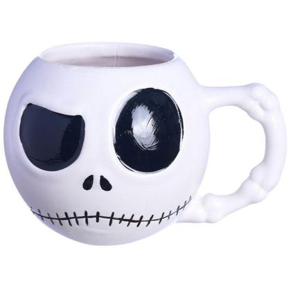 Imagem de Caneca Jack Skellington 3d Porcelana 450ML Oficial Disney O Estranho Mundo De Jack - Zona Criativa