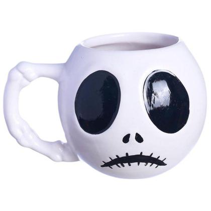 Imagem de Caneca Jack Skellington 3d Porcelana 450ML Oficial Disney O Estranho Mundo De Jack - Zona Criativa