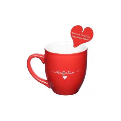 Imagem de Caneca lamour 300ml vermelha - hauskraft