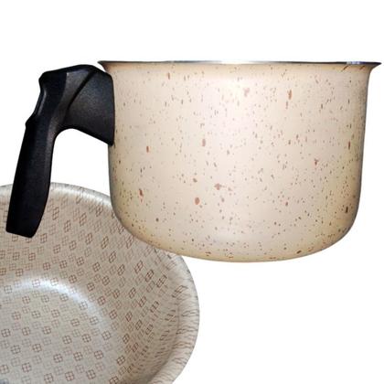 Imagem de Caneca Leiteira Fervedor Antiaderente Teflon nº14 Grossa e Resistente