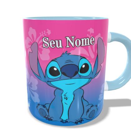 Imagem de Caneca Lilo Stitch Personalizada com nome