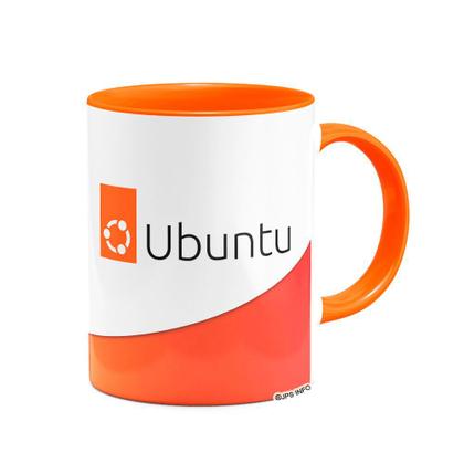 Imagem de Caneca Linux B-orange - Ubuntu 2022