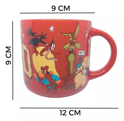 Imagem de Caneca Looney Tunes 400ml Original Clube Comix