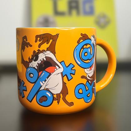 Imagem de Caneca Looney Tunes Tazmania Original Good Vibes Only -410ml