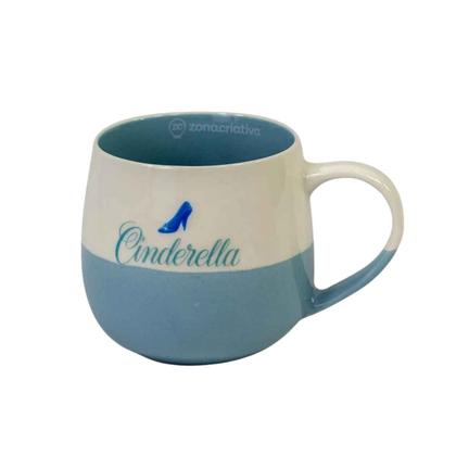 Imagem de Caneca Maggie Princesas Disney Floral Em Cerâmica 400mL Original, Zona Criativa, Xícara De Café