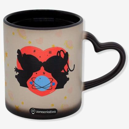 Imagem de Caneca Maggie Stitch e Angel Namorados 300ml ZonaCriativa