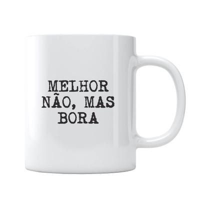 Imagem de Caneca Melhor Não Mas Bora Studio Geek