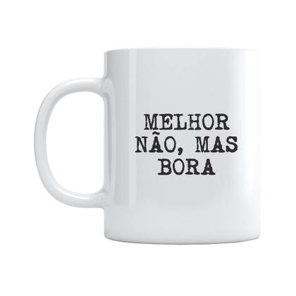 Imagem de Caneca Melhor Não Mas Bora Studio Geek
