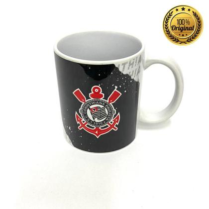 Imagem de Caneca - Meu Coração é Preto E Branco Corinthians Licenciada