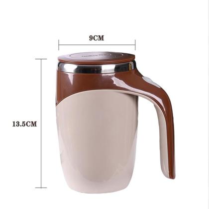 Imagem de Caneca Mixer Automatica Grande 400Ml Bule Misturador Manetico Copo Jarra Liquidificador Shake