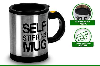 Caneca Mixer Automatico Inox 350 ml - WESTERN Imagem de Caneca Mixer Automatico Inox 350 ml