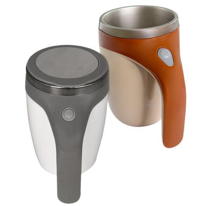 Caneca Mixer Inox Automática Elétrica Misturador 380ml - Wincy Imagem de Caneca Mixer Inox Automática Elétrica Misturador 380ml
