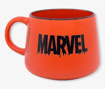 Imagem de Caneca Moma Disney Marvel 500ML licenciada Zona Criativa Cor:Laranja