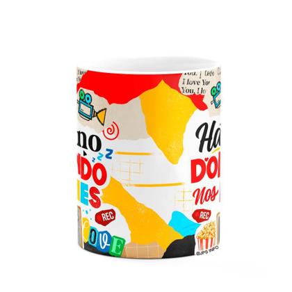 Imagem de Caneca Namorados - Há um ano dormindo nos filmes