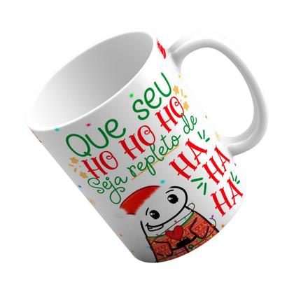 Imagem de Caneca Natal "HO HO HO" Personalizada