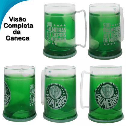 Imagem de Caneca Oficial Palmeiras Térmica Mantém Sua Bebida Gelada Presente Para Torcedor Com Garantia