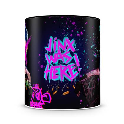 Imagem de Caneca Personalizada Arcane - Jinx - 325ml - Cerâmica